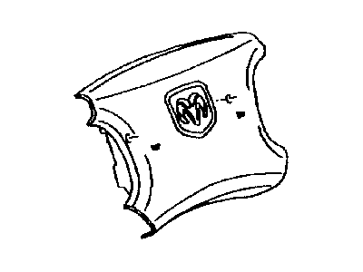 Dodge UP99WL8AA COVER Air Bag Module