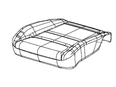 Ram 6RE66BD3AD COVER Front Seat Cushion