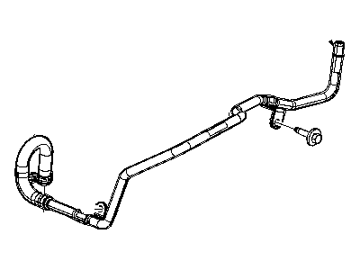 Dodge 4677715AC HOSE AND TUBE Heater Return