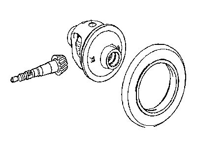 Dodge 68019072AA DIFFERENTIAL Rear Axle