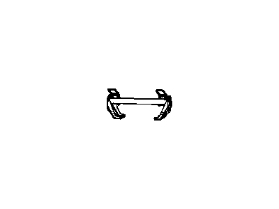 Dodge 68023454AA FRAME Child Seat Anchor