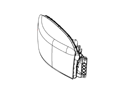 Ram 3500 Headlight - 68096439AF