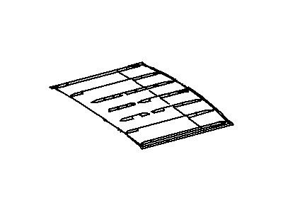 Mopar 68009749AA Rear Panel, Center
