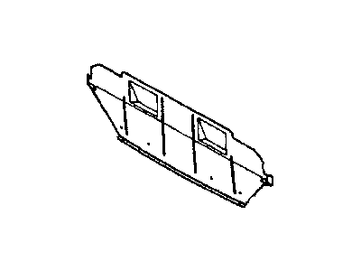 Dodge 4756492 PANEL Decklid Opening