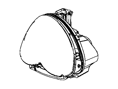 Chrysler 5116042AF HEADLAMP
