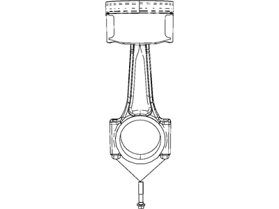Jeep 6508811AA BOLT Connecting Rod