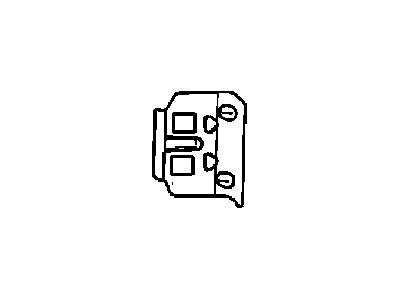 Chrysler 5027384AA RETAINER Door Latch Striker
