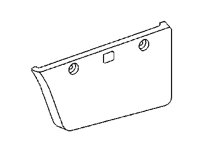 Dodge 5104325AA COVER Door Panel