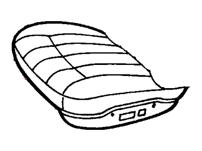 2002 Chrysler Concorde Seat Cushion - UF801L5AA