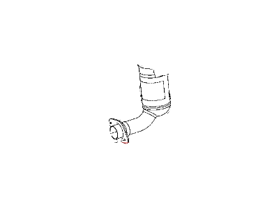 Jeep 68066674AA MANIFOLD Exhaust and Catalytic Converter