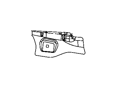 Chrysler 5099617AA BRACKET Tail Lamp