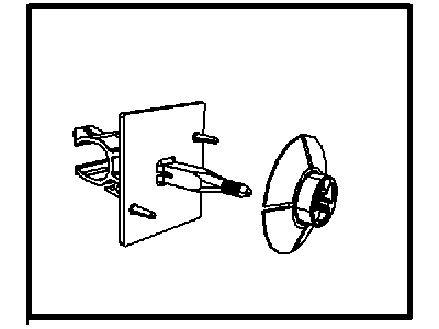 Jeep 5137778AC RETAINER PACKAGE Power Steering Cooler