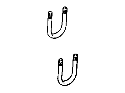 Jeep 52059507AA U-BOLT Rear Spring