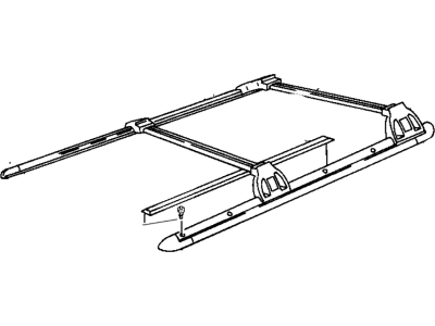 Jeep 55235239AD CROSS BAR Roof Rack