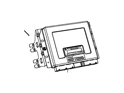 Ram 68145962AJ MODULE Air Suspension