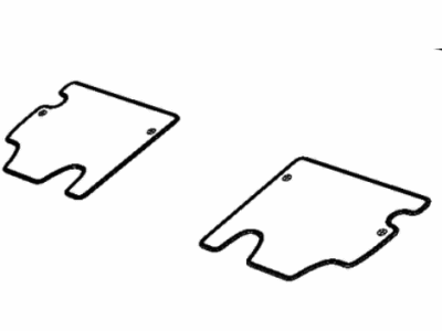 Chrysler 5RY12DX9AC MAT KIT Floor Second Row