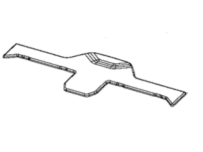 Chrysler 5XK70DX9AE COVER ASSEMBLY Load Floor