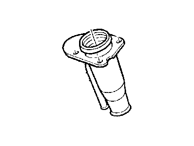 Jeep 52100174AB TUBE Fuel Filler