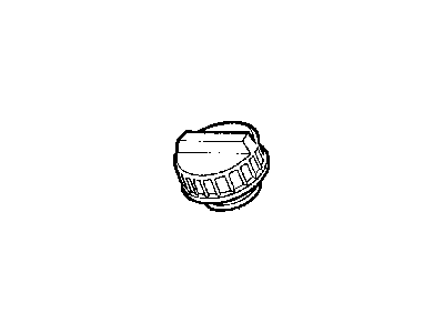 Jeep 52100205 CAP Fuel Filler