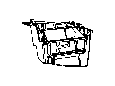 Mopar 55038179AF Plenum Fresh Air Inlet Includes: Filter