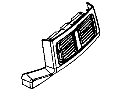 Dodge 68048361AA CAP Floor Console End