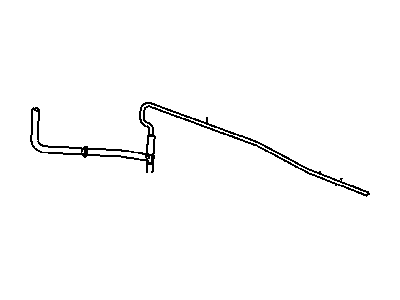 Jeep 55038432AE HOSE AND VALVE Vacuum