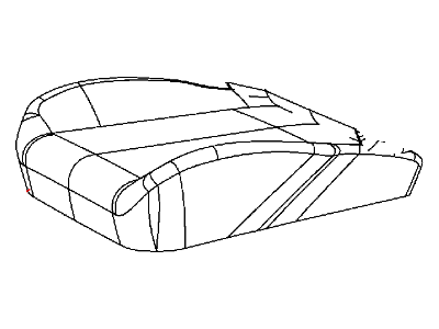 Mopar 5RX53DX9AA Cover Front Seat Cushion