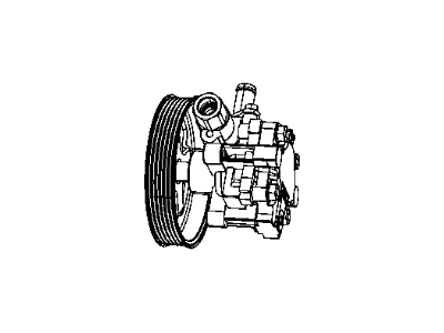 Dodge R5154371AB PUMP Power Steering