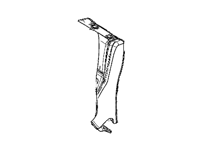 Dodge 68163701AA FOAM Seat Back Front