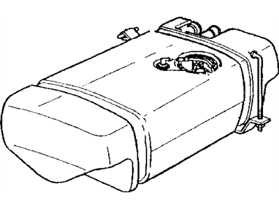 Jeep 52100233 TANK Fuel