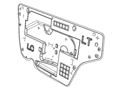 Mopar 5056273AF Water Shield, Front Driver Side