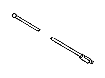 Jeep Antenna Mast - 56009081AB