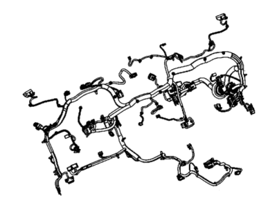 Jeep 68070567AB Wiring - Instrument Panel