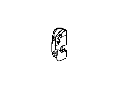 Jeep 1BG561DVAA COVER Seat latch