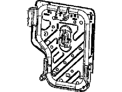 Jeep 68058065AA FRAME Rear Seat Back