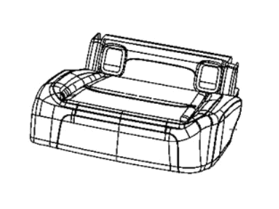 2020 Jeep Gladiator Seat Cover - 7CC57TX7AA