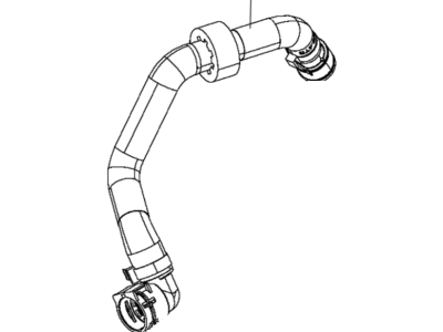 Jeep 68249876AB HOSE Heater Supply