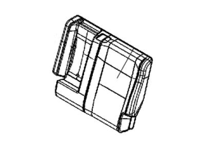 Jeep 5QM17YSAAA COVER Rear Seat Back Left