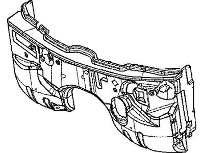 Dodge 4628926AJ SILENCER Dash And Cowl Sides