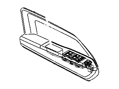 Dodge 1AB501DAAA BOLSTER Front Door