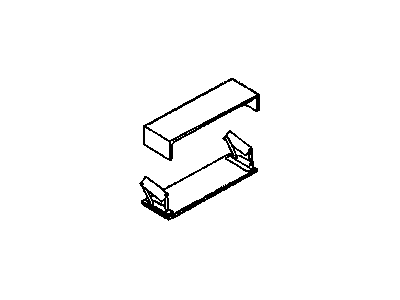 Chrysler 5010867AA HINGE Trailer