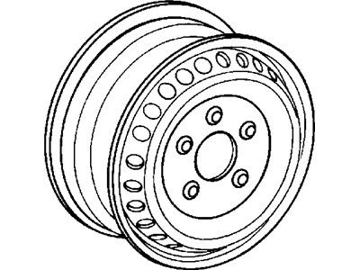Dodge 5118929AA WHEEL