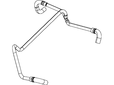 Jeep 53013723AB HOSE Cylinder Head to Air Cleaner