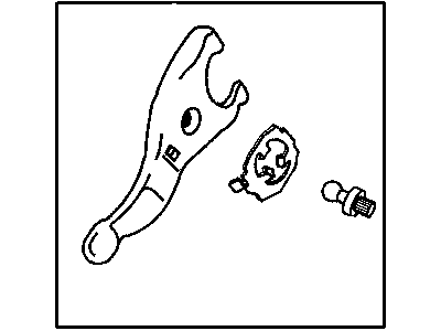 Chrysler 4796665 LEVER PACKAGE Clutch Release