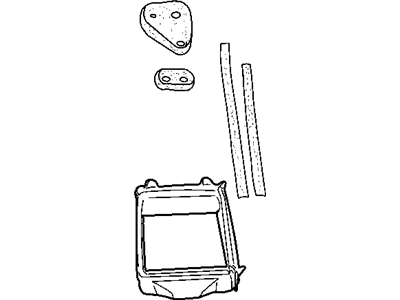 Dodge 5019188AA SEAL KIT A/C And Heater Unit