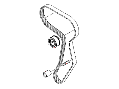 Dodge 68001309AA BELT Timing