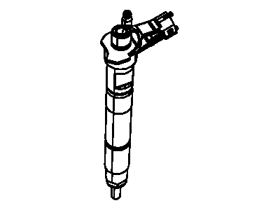 Jeep 68092293AA INJECTOR Fuel