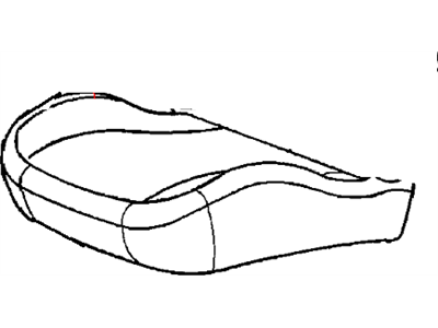 Jeep YL901DVAA COVER Front Seat Cushion