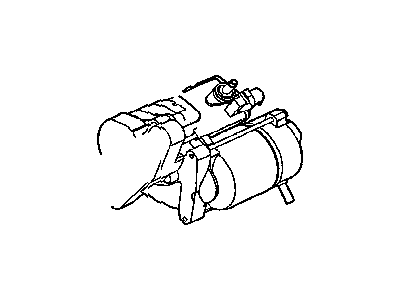 Dodge Starter Motor - 56029750AA
