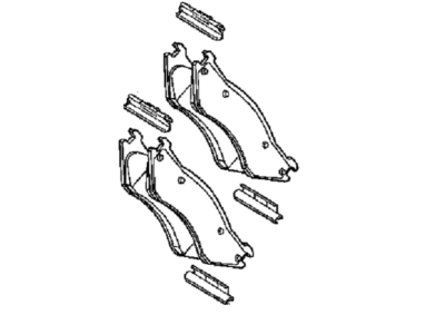 2006 Dodge Ram 3500 Brake Pad - BHKH5691